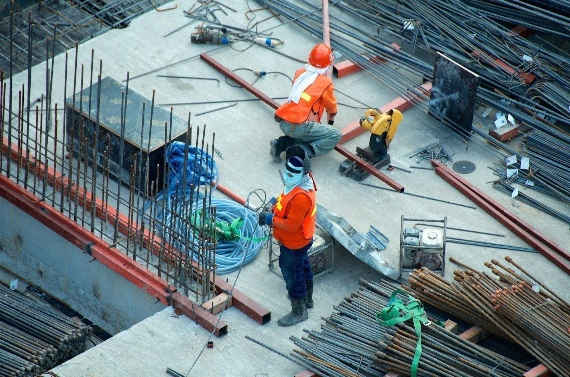 Construction project manager on site at a NextGen Properties residential development